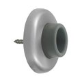 Patioplus 2.5 in. Diameter Wall Mount Concave Flush Bumper, Satin Stainless Steel PA2667277